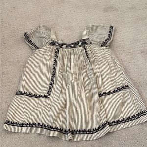 Zara toddler girl peasant dress
